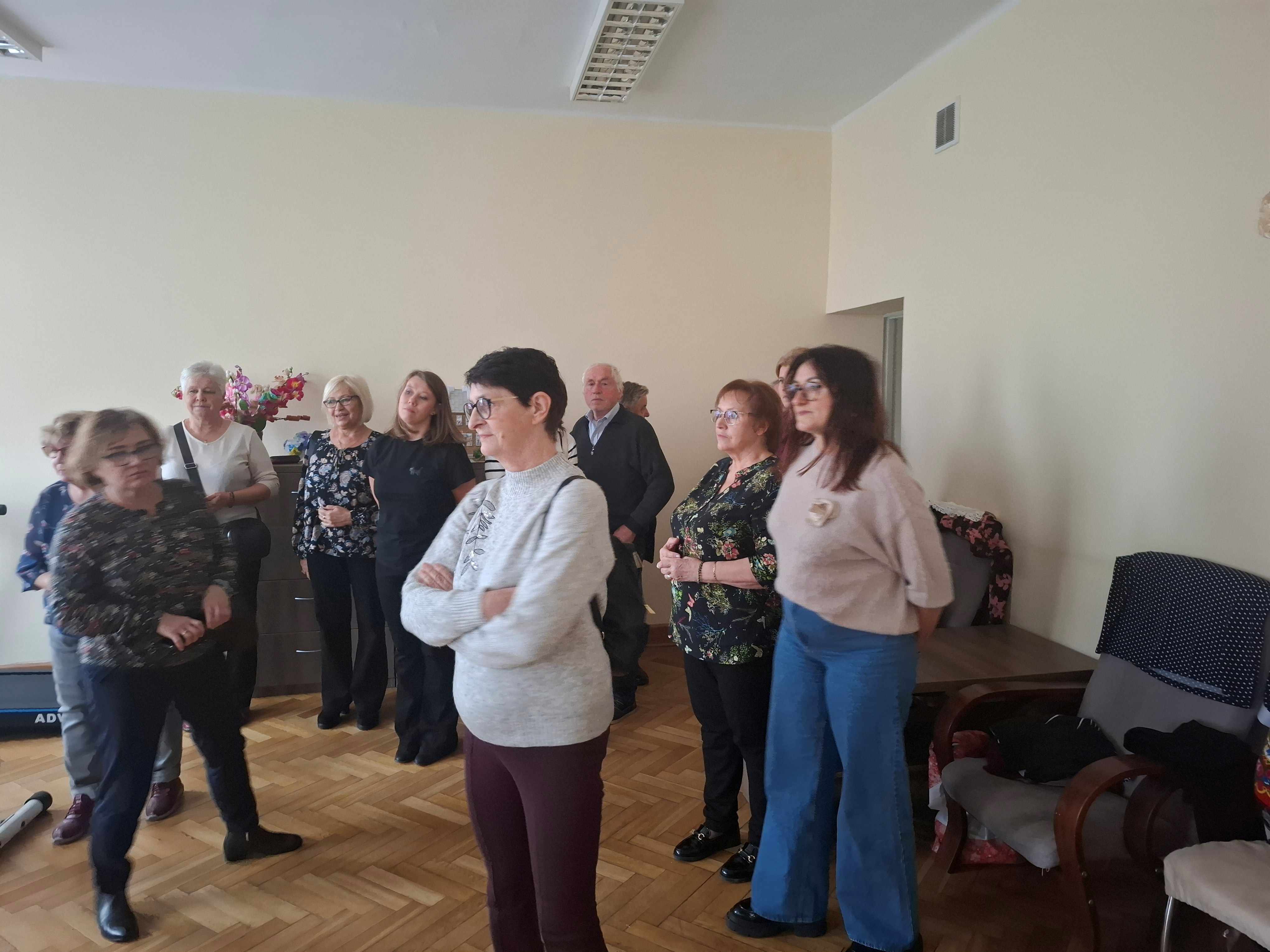 Uczestnicy wizyty studyjnej w DDP w Hucie