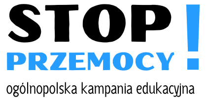 logo Kampanii przemoc tlo biale